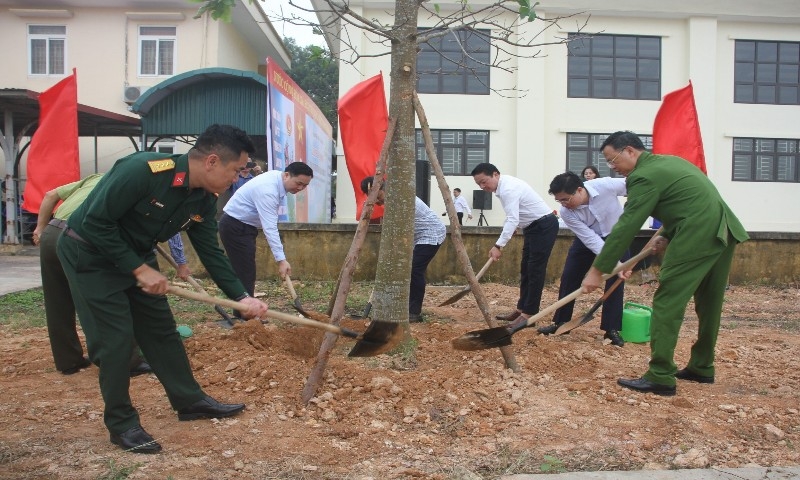 Bình Xuyên (Vĩnh Phúc): Phát động “Tết trồng cây đời đời nhớ ơn Bác Hồ”