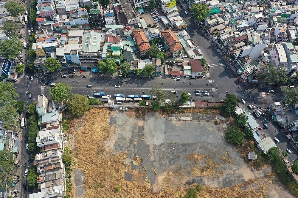 Thành phố Hồ Chí Minh: Cận cảnh khu “đất vàng” 152 Trần Phú của Vinataba vừa bị thu hồi