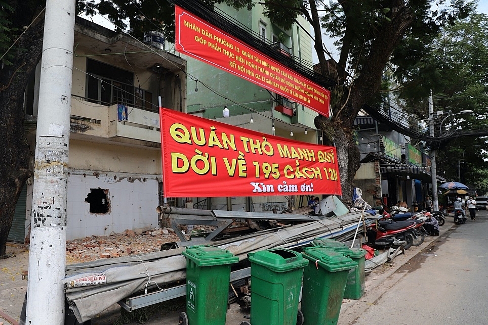 Dự án làm đường kết nối nhà ga T3 sân bay Tân Sơn Nhất sẽ có mặt bằng khởi công trong tháng 3