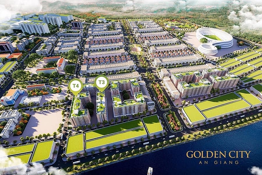 An Giang: Mở bán 131 căn hộ tại dự án “Nhà ở xã hội – Khu đô thị Golden City An Giang”