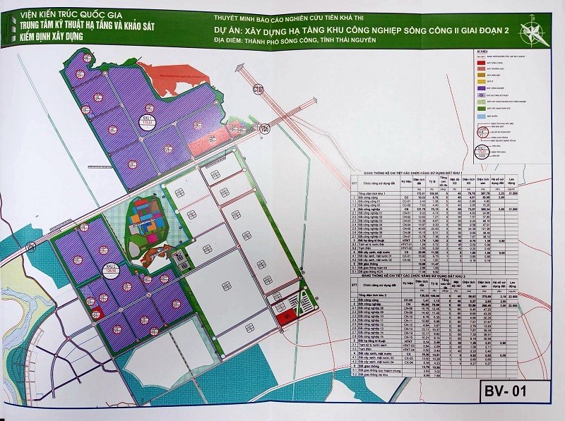 Thái Nguyên: Chấp thuận chủ trương đầu tư xây dựng kết cấu hạ tầng Khu công nghiệp Sông Công II