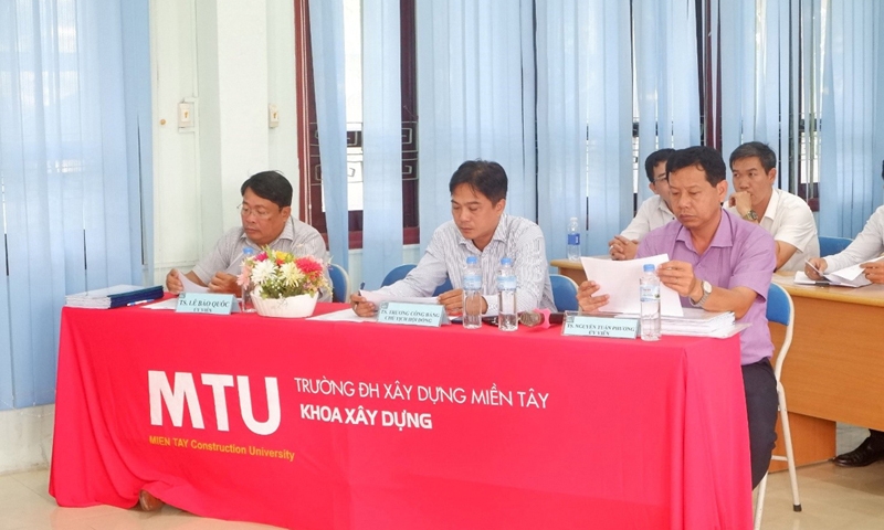 Trường Đại học Xây dựng Miền Tây: Đào tạo khóa cao học đầu tiên chuyên ngành kỹ thuật xây dựng