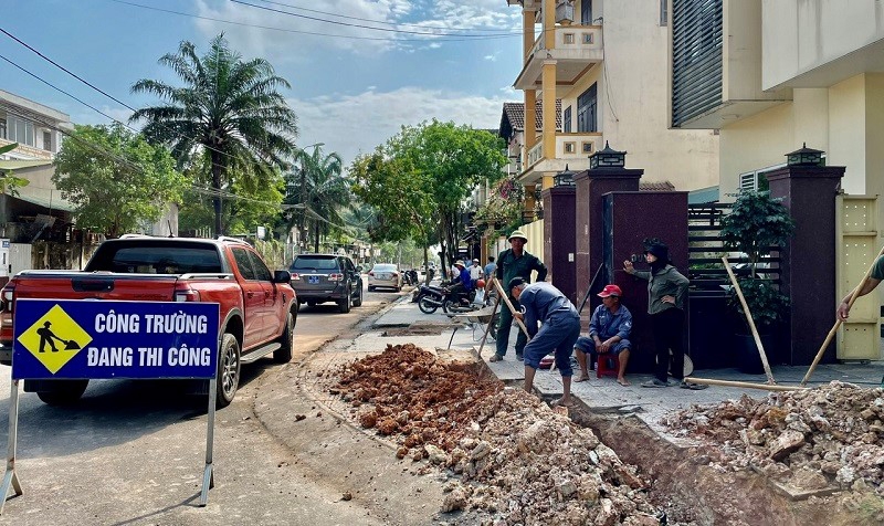 Quảng Trị: Hơn 62 tỷ đồng đầu tư chỉnh trang đô thị thành phố Đông Hà