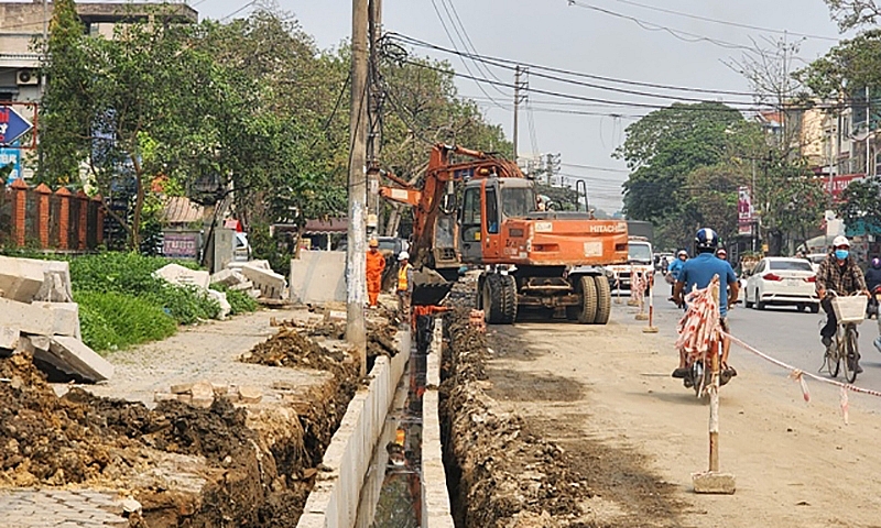 Thanh Hóa: Xây dựng hạ tầng thoát nước đồng bộ, góp phần phát triển đô thị bền vững