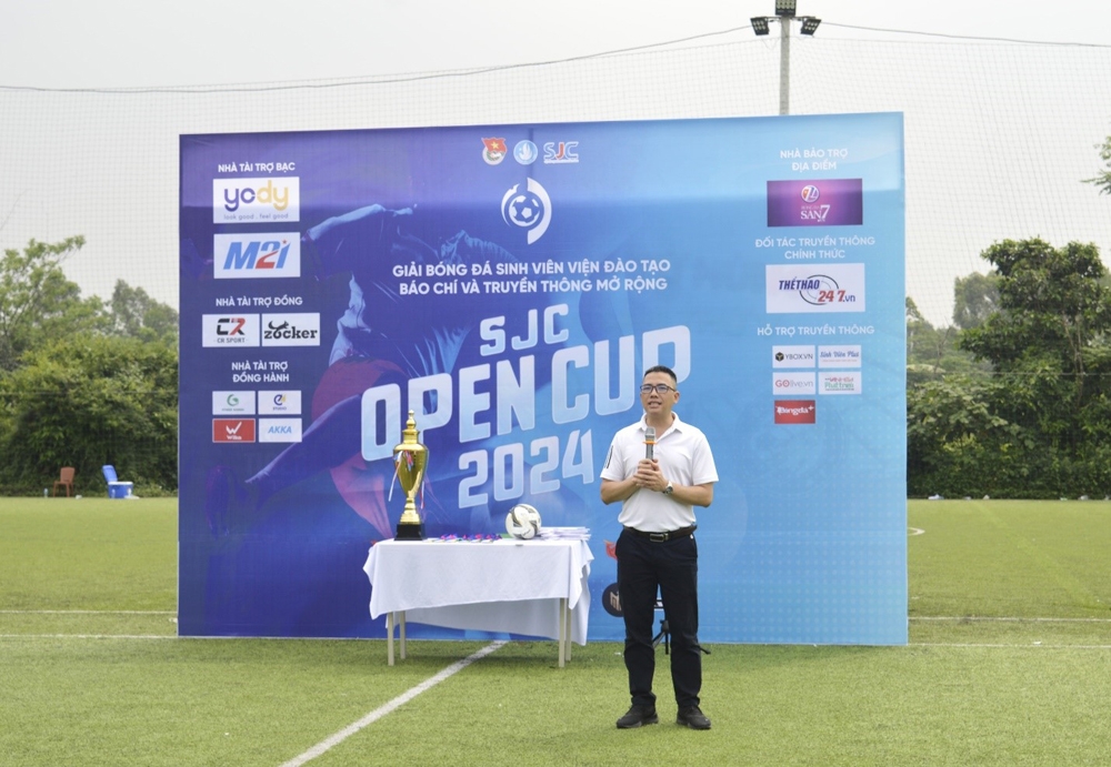 Khai mạc Giải bóng đá SJC Open Cup 2024