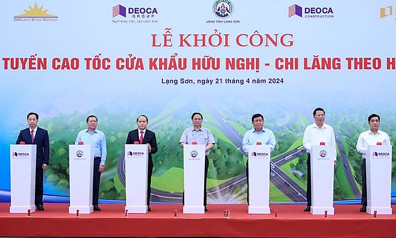 Thủ tướng phát lệnh khởi công Dự án Cao tốc Chi Lăng-cửa khẩu Hữu Nghị