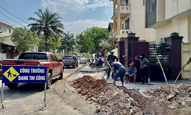 Thành phố Đông Hà (Quảng Trị): Kiên quyết xử lý đối với nhà thầu vi phạm hợp đồng ký kết