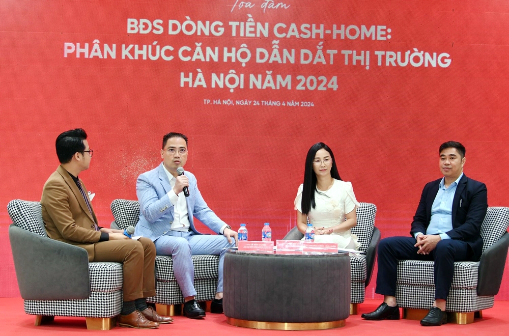 Tọa đàm “Bất động sản dòng tiền Cash-Home: Phân khúc căn hộ dẫn dắt thị trường Hà Nội năm 2024”