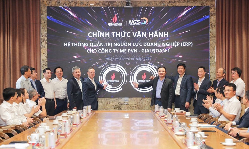 Petrovietnam vận hành hệ thống quản trị nguồn lực doanh nghiệp