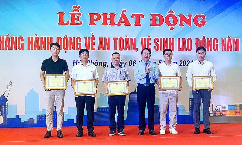 Hải Phòng phát động Tháng hành động về an toàn, vệ sinh lao động năm 2024