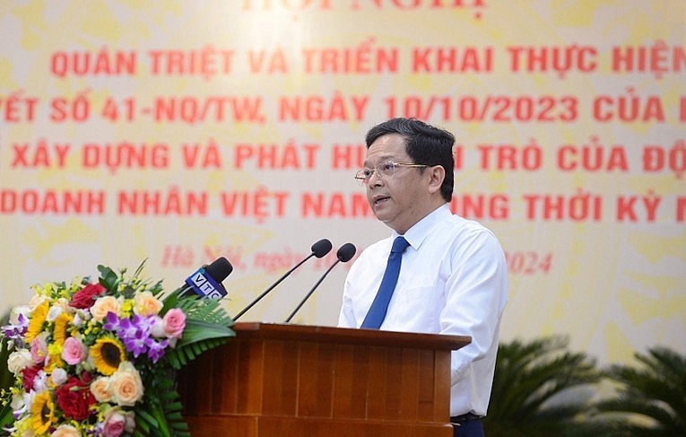 Bộ Xây dựng: Quán triệt và triển khai thực hiện Nghị quyết 41 của Bộ Chính trị về phát huy vai trò của đội ngũ doanh nhân