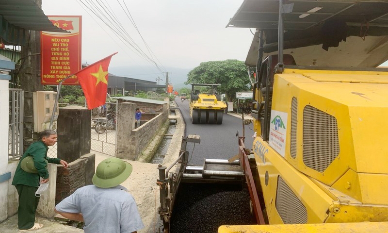 Nghi Xuân (Hà Tĩnh): Dồn sức xây dựng huyện đạt chuẩn nông thôn mới nâng cao trong năm 2024