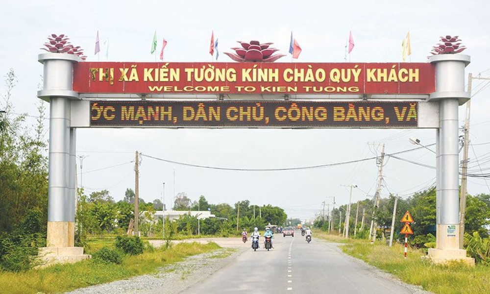 Long An: Đấu giá 359 lô đất tại thị xã Kiến Tường với giá khởi điểm 255 triệu đồng