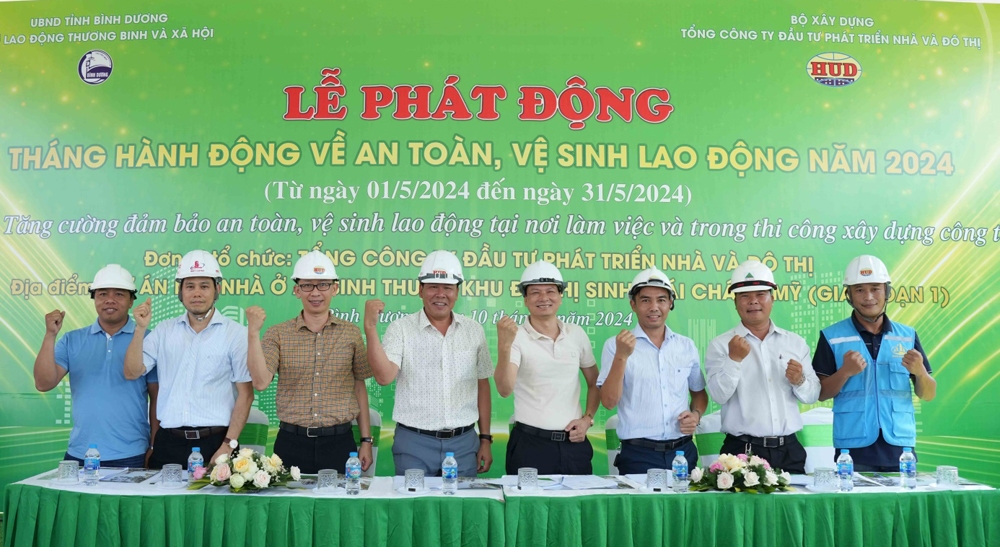 Tổng Công ty HUD: Phát động “Tháng Hành động về an toàn, vệ sinh lao động” năm 2024