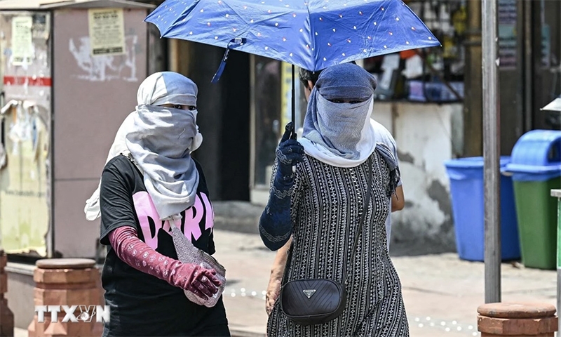Ấn Độ: Thủ đô New Delhi ghi nhận mức nhiệt cao kỷ lục