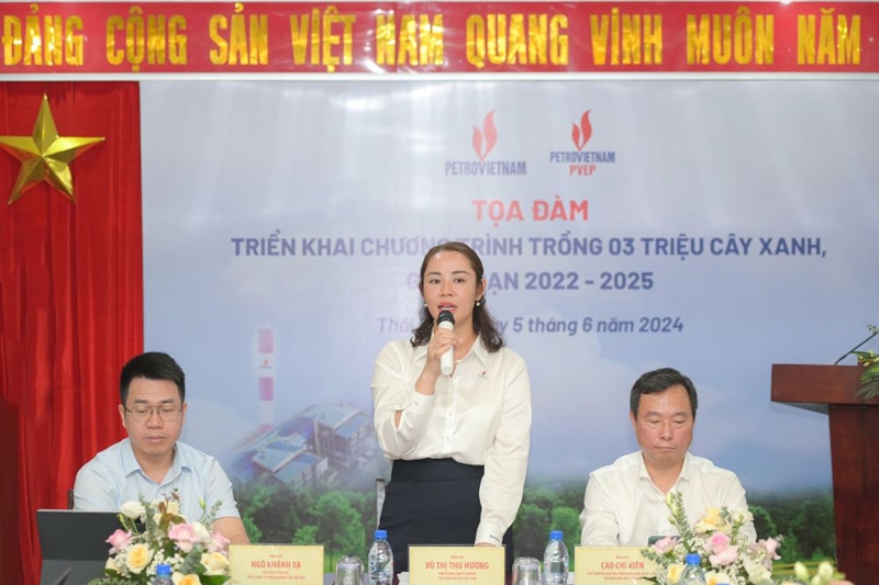 Petrovietnam: Trồng cây xanh là giải pháp quan trọng trong chuyển dịch năng lượng