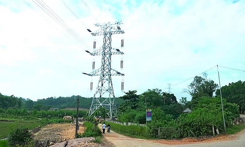 Đức Thọ (Hà Tĩnh): Quyết liệt chỉ đạo giải phóng mặt bằng Dự án đường dây 500kV mạch 3