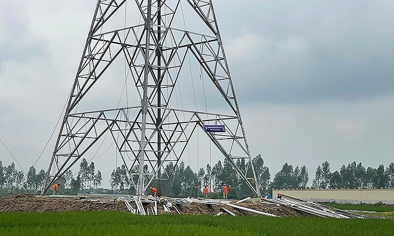 Hải Dương: Đã hoàn thành giải phóng mặt bằng đường dây 500kV Nam Định – Phố Nối