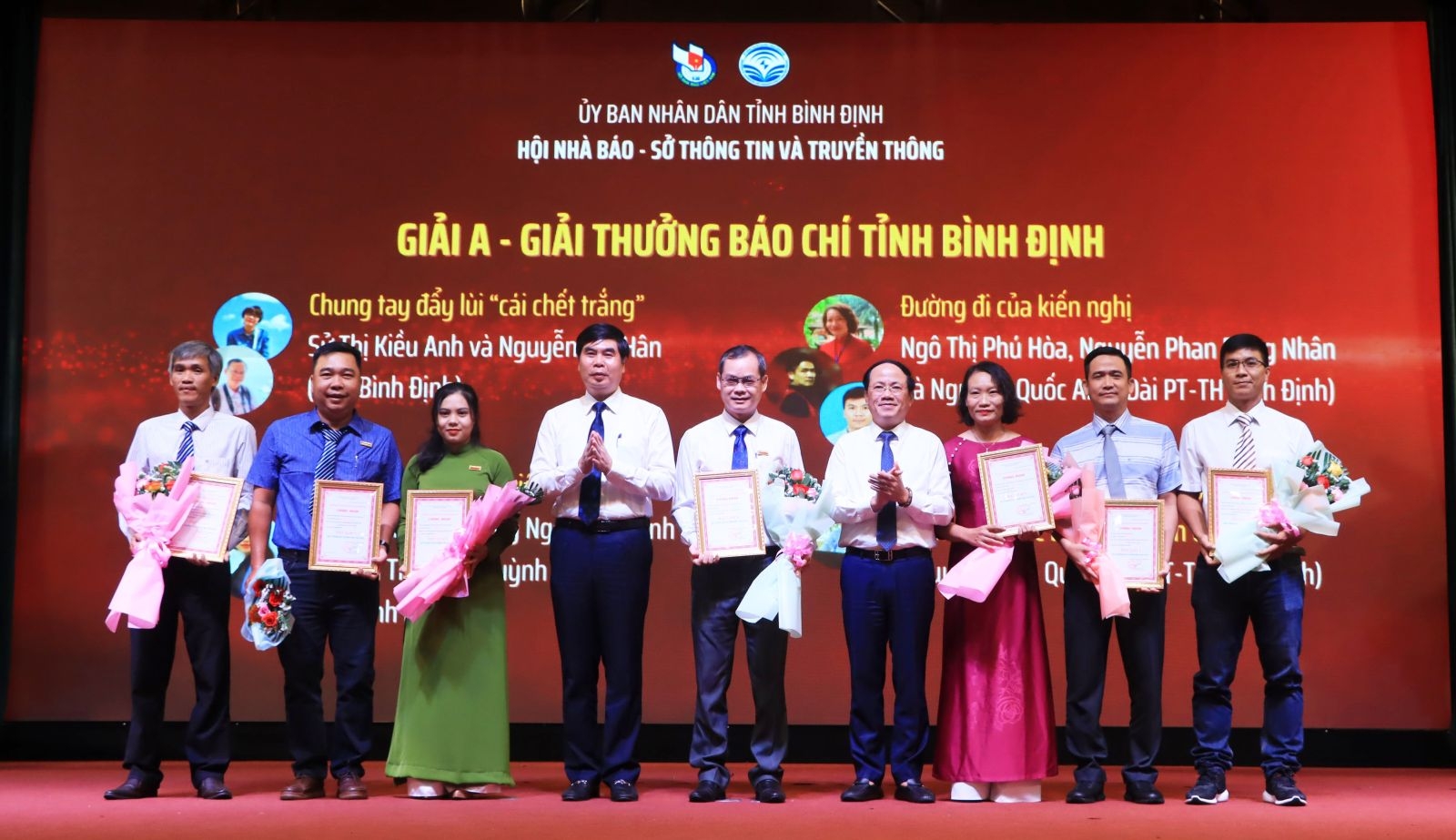 Trao giải thưởng Báo chí tỉnh Bình Định năm 2024