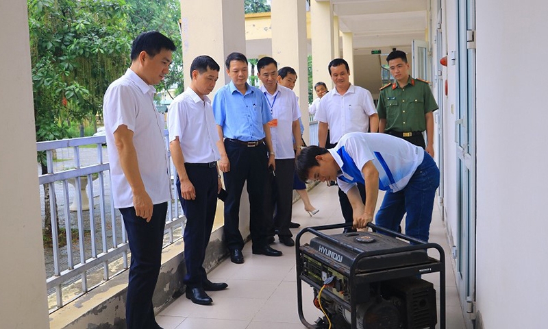 Vĩnh Phúc: Sẵn sàng cho kỳ thi tốt nghiệp THPT năm 2024