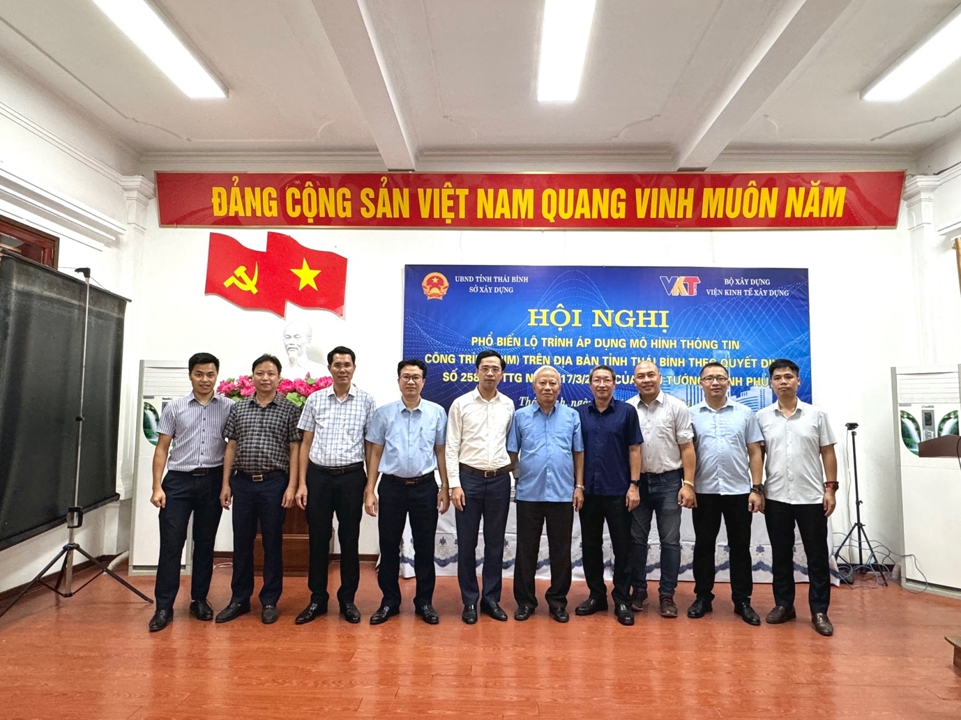 Hội nghị triển khai phổ biến lộ trình áp dụng Mô hình thông tin công trình (BIM) trên địa bàn tỉnh Thái Bình