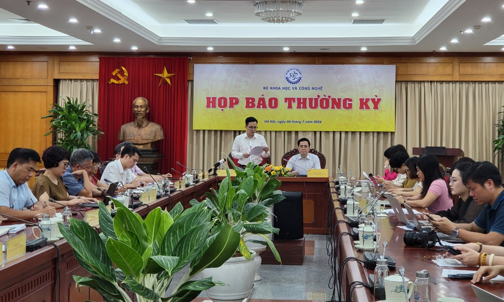 Bộ Khoa học và Công nghệ họp báo thường kỳ quý II/2024