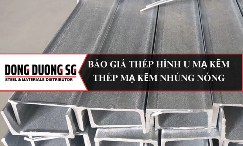 Cập nhật báo giá sắt thép hình U hôm nay và tình hình thị trường thép nội địa