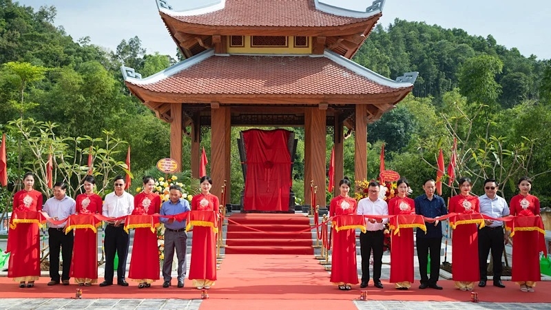 Báo Nhân Dân khánh thành Nhà bia di tích nơi ra số đầu tiên tại Thái Nguyên