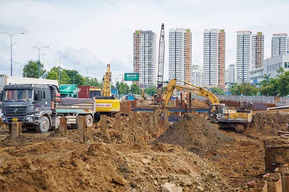 Hiện trạng nút giao 3 tầng 3.400 tỷ ở Thành phố Hồ Chí Minh sau hơn 18 tháng thi công