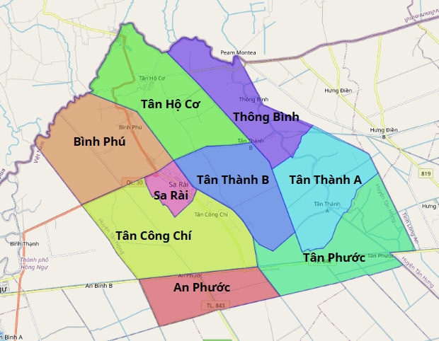 Tân Hồng (Đồng Tháp): Đầu mối các tuyến giao thương kinh tế trọng tâm trong vùng kinh tế biên giới