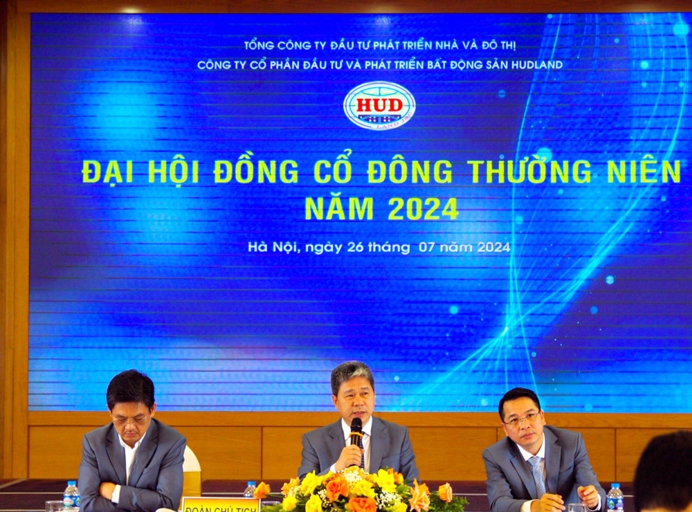 Đại hội đồng cổ đông HUDLAND thông qua chủ trương tăng vốn điều lệ lên gấp 2,75 lần