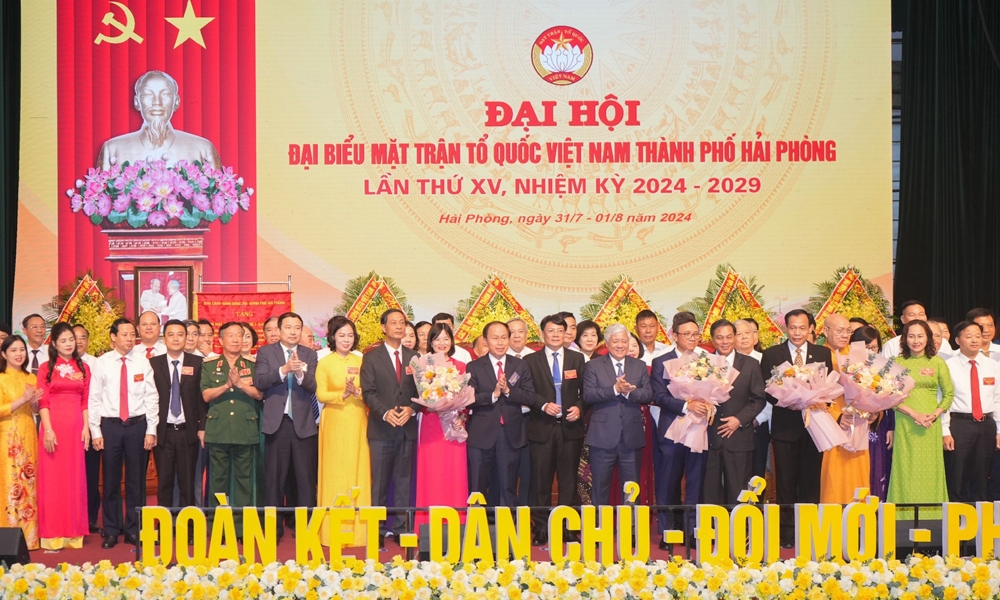 Đại hội Đại biểu Mặt trận Tổ quốc Việt Nam thành phố Hải Phòng thành công tốt đẹp