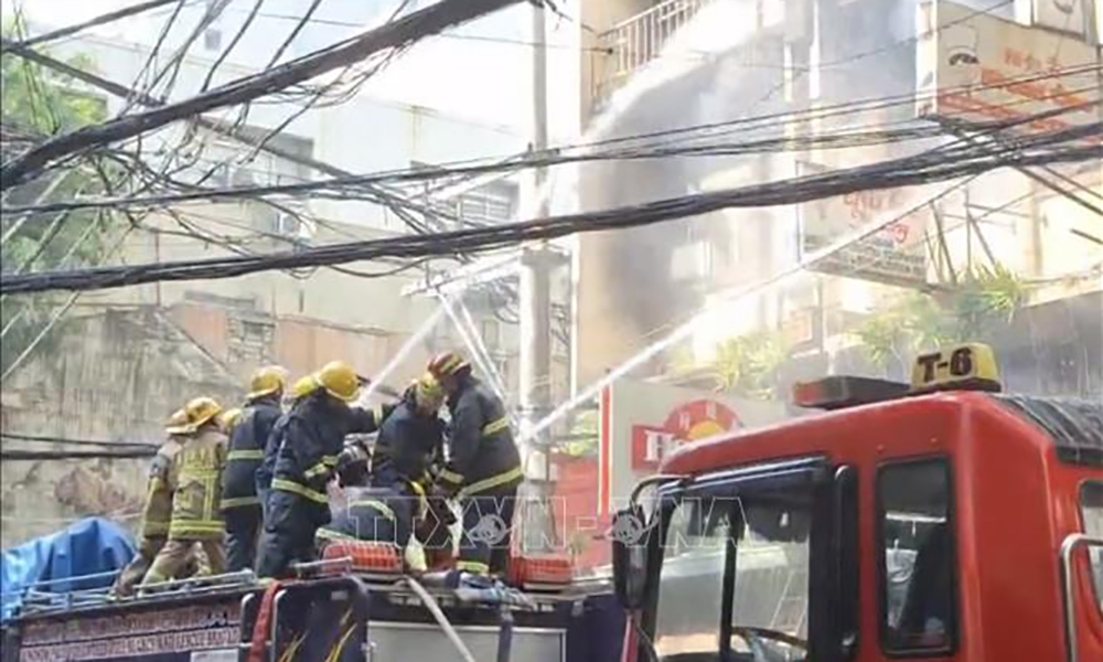 Philippines: Cháy nhà cao tầng, ít nhất 11 người thiệt mạng