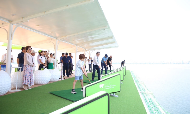 Học viện golf Jack Nicklaus độc quyền tại Việt Nam: Nâng cao chất lượng đào tạo với giáo trình và thiết bị công nghệ đỉnh cao của thế giới