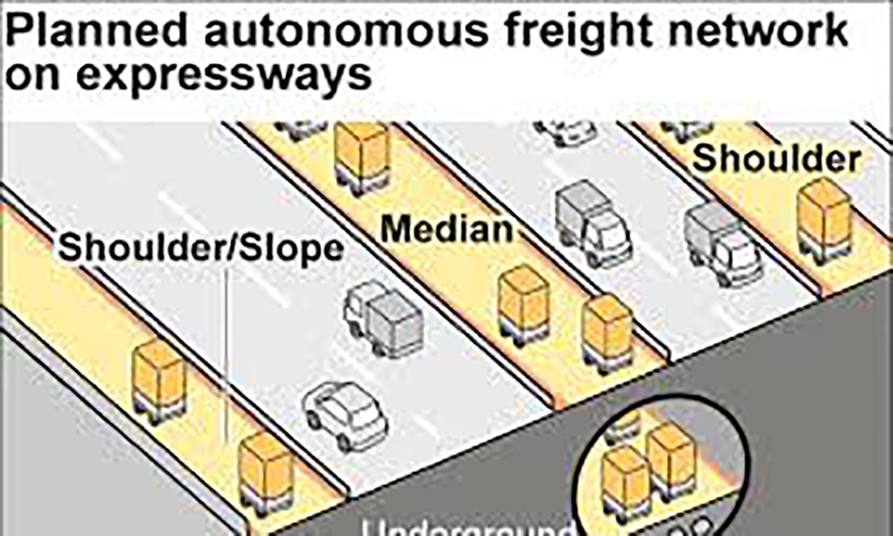 Japan to Pilot autonomous logistics lanes on Highways by 2027