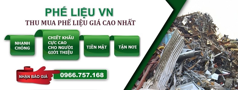 Phế liệu VN - Công ty thu mua phế liệu giá cao, tận nơi, uy tín