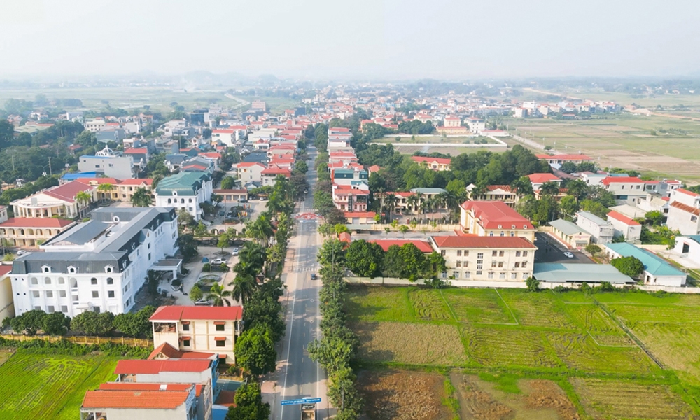 Tam Dương (Vĩnh Phúc): Phấn đấu về đích huyện nông thôn mới vào năm 2025