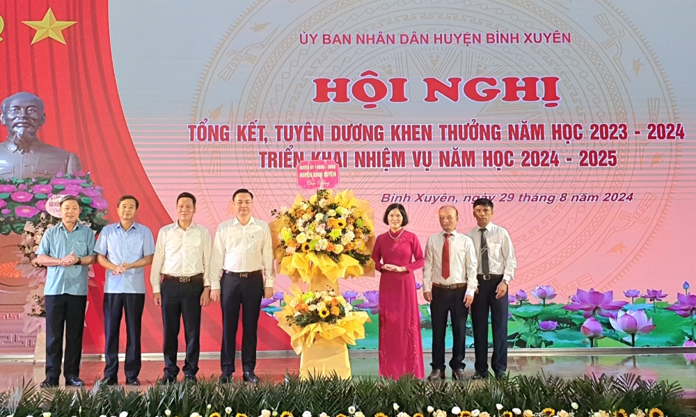 Bình Xuyên (Vĩnh Phúc): Tập trung đầu tư cơ sở vật chất, nâng cao chất lượng giáo dục