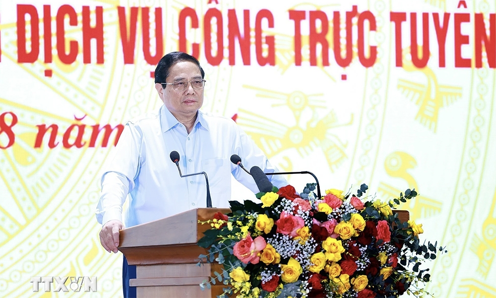 Thủ tướng Phạm Minh Chính chủ trì Hội nghị về dịch vụ công trực tuyến