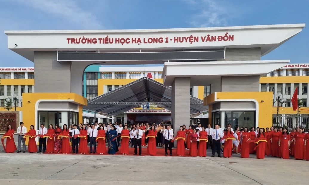 Vân Đồn (Quảng Ninh): Đưa 3 trường học mới vào năm học mới