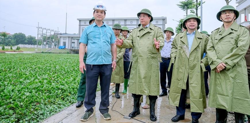 Vĩnh Phúc: Không chủ quan, lơ là trong việc ứng phó với bão số 3