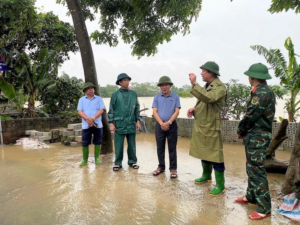 Lập Thạch (Vĩnh Phúc): Tập trung khắc phục hậu quả sau bão số 3