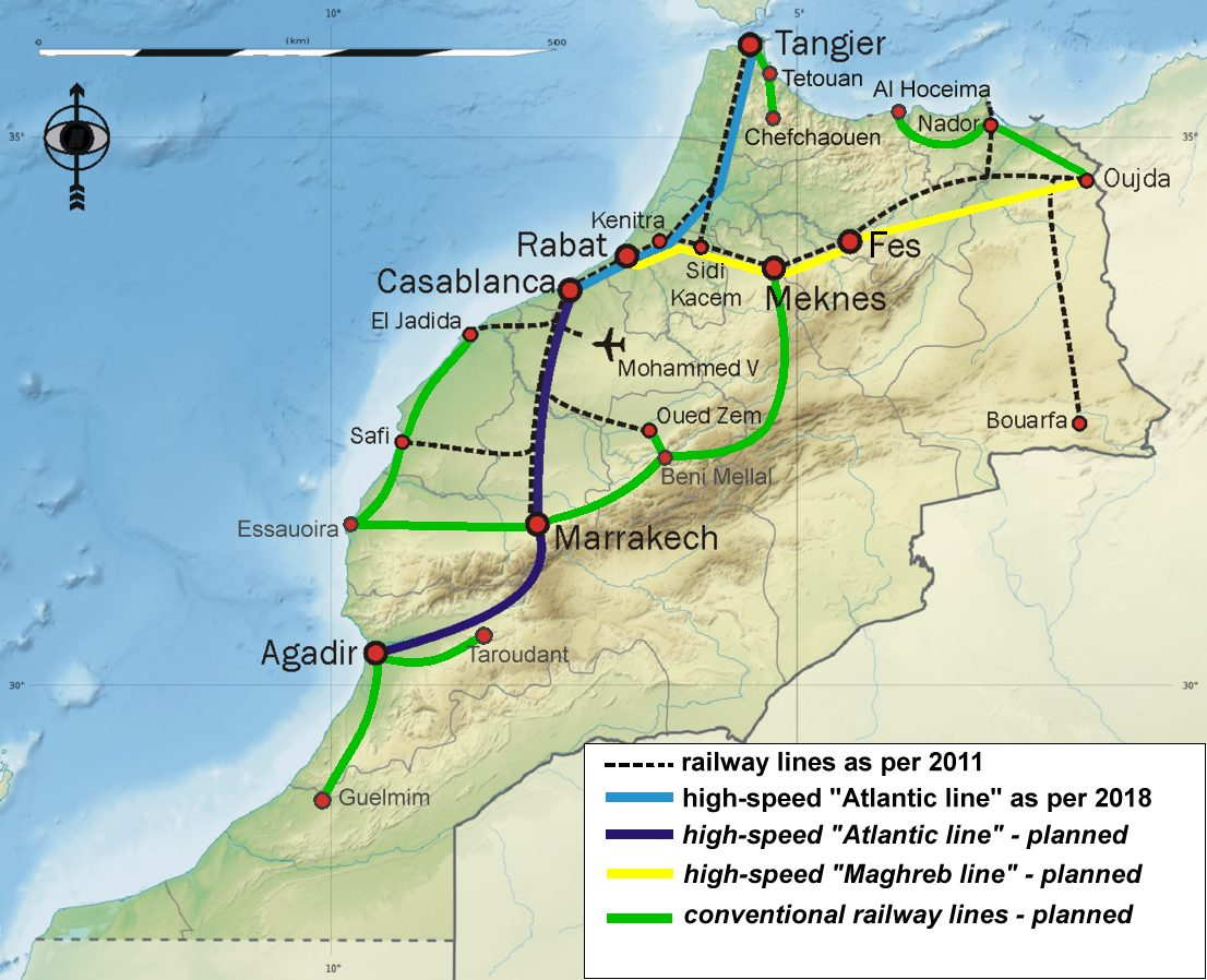 Trung Quốc thắng thầu dự án đường sắt cao tốc tại Marrakesh (Maroc)