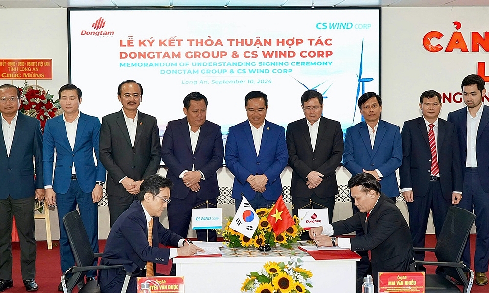 Đồng Tâm Group cho CS Wind thuê 50ha để xây dựng nhà máy thiết bị điện gió