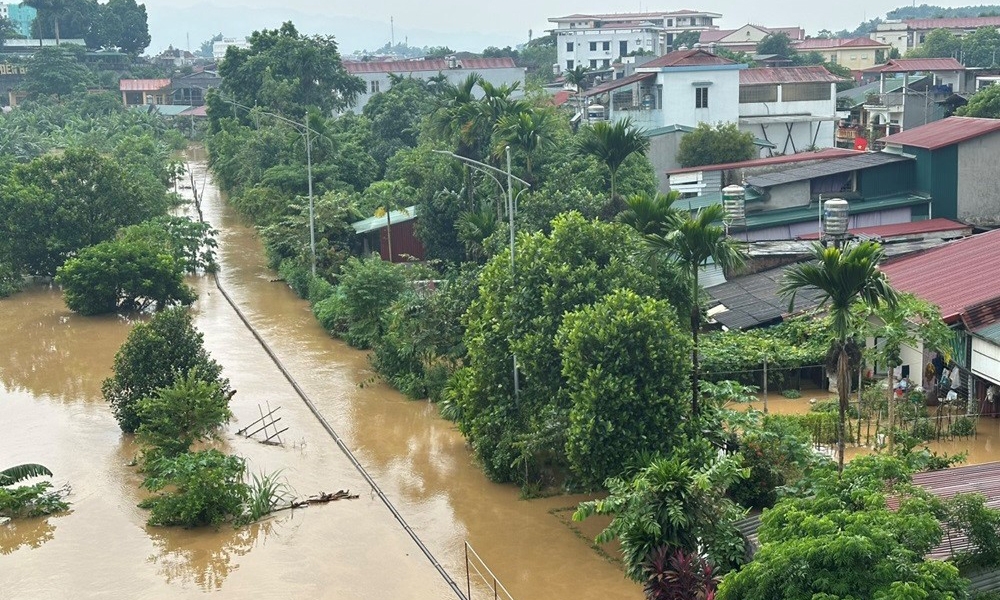 Yên Bái: Kêu gọi ủng hộ nhân dân bị thiệt hại do bão số 3 gây ra