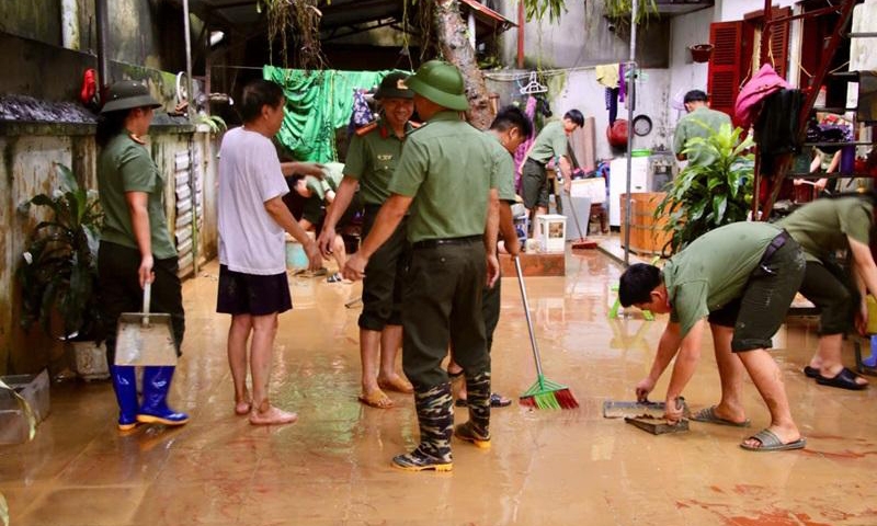 Thái Nguyên: Tích cực khắc phục hậu quả sau bão số 3 và mưa lũ