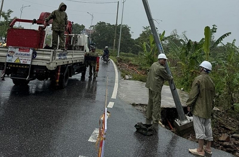 Thái Nguyên: Tích cực khắc phục hậu quả sau bão số 3 và mưa lũ