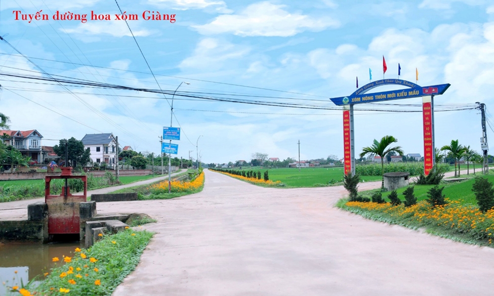 Phú Bình (Thái Nguyên): Điểm sáng về thực hiện tiêu chí quy hoạch hạ tầng, cơ sở vật chất văn hóa trong xây dựng nông thôn mới