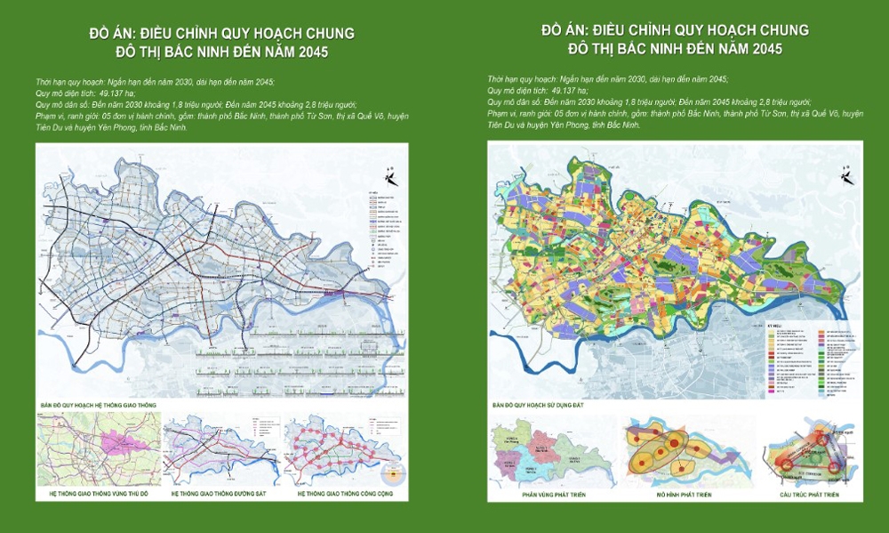 Quy hoạch đô thị Bắc Ninh: Bản sắc Kinh Bắc vươn tầm đô thị hiện đại