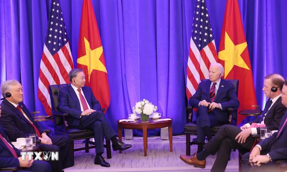 Tổng Bí thư, Chủ tịch nước Tô Lâm gặp Tổng thống Hoa Kỳ Joe Biden